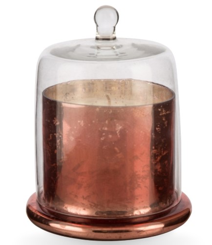 Extra 10% off at checkout | 6% Vanilla Fragrance Candle In Glass Jar With A Bell Lid Cover Large – Copper $39.00 (RRP $59.95)