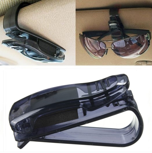 Car Sun Visor Glasses Sunglasses Ticket Clip Holder – Color Assorted $4.95