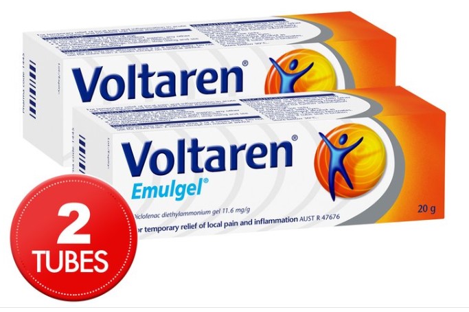 2 x Voltaren Emulgel 20g $9.98