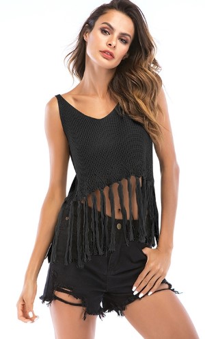 Extra 10% off at checkout | Spring Summer Wardrobe Black Top $19.00