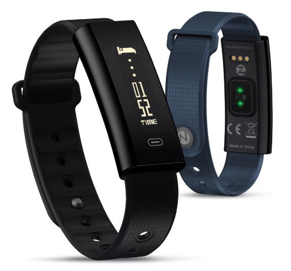 75% OFF | Zeblaze Arch Plus Fitness Tracker Dynamic Heart Rate IP67 Waterproof Stopwatch BT 4.0 Smart Watch $14.09 (RRP $56.42)
