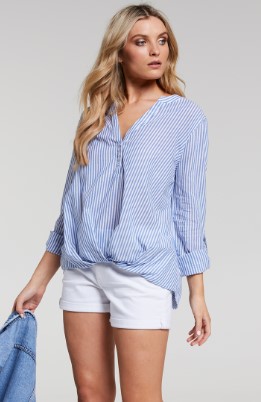 Buy 1 Get 1 50% Off | ROBYN TUCK FRONT POPOVER $59.95