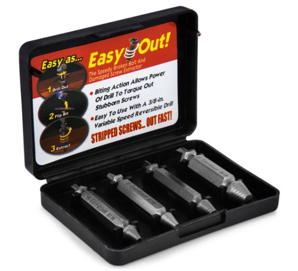 Easy Out Bolt & Screw Extractor $8.99
