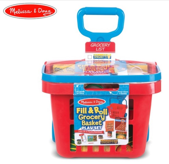 Melissa & Doug Fill & Roll Grocery Basket Playset $49.99 (Don’t pay $64.99)