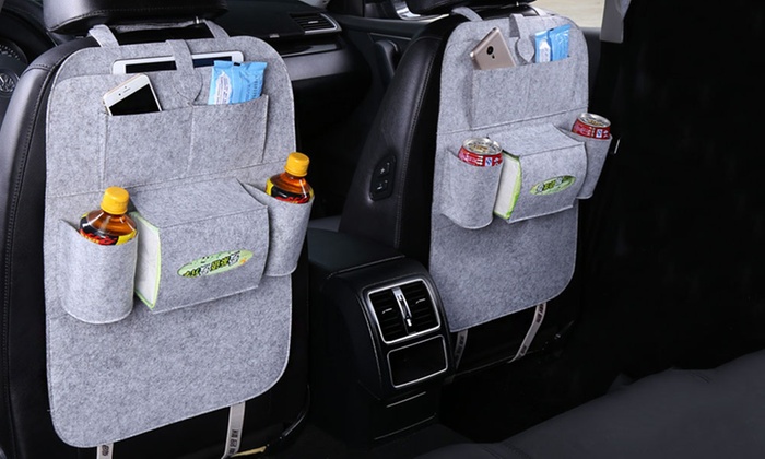 Car Seat Multi-Pocket Storage Bag: One ($9.95) or Two ($19)