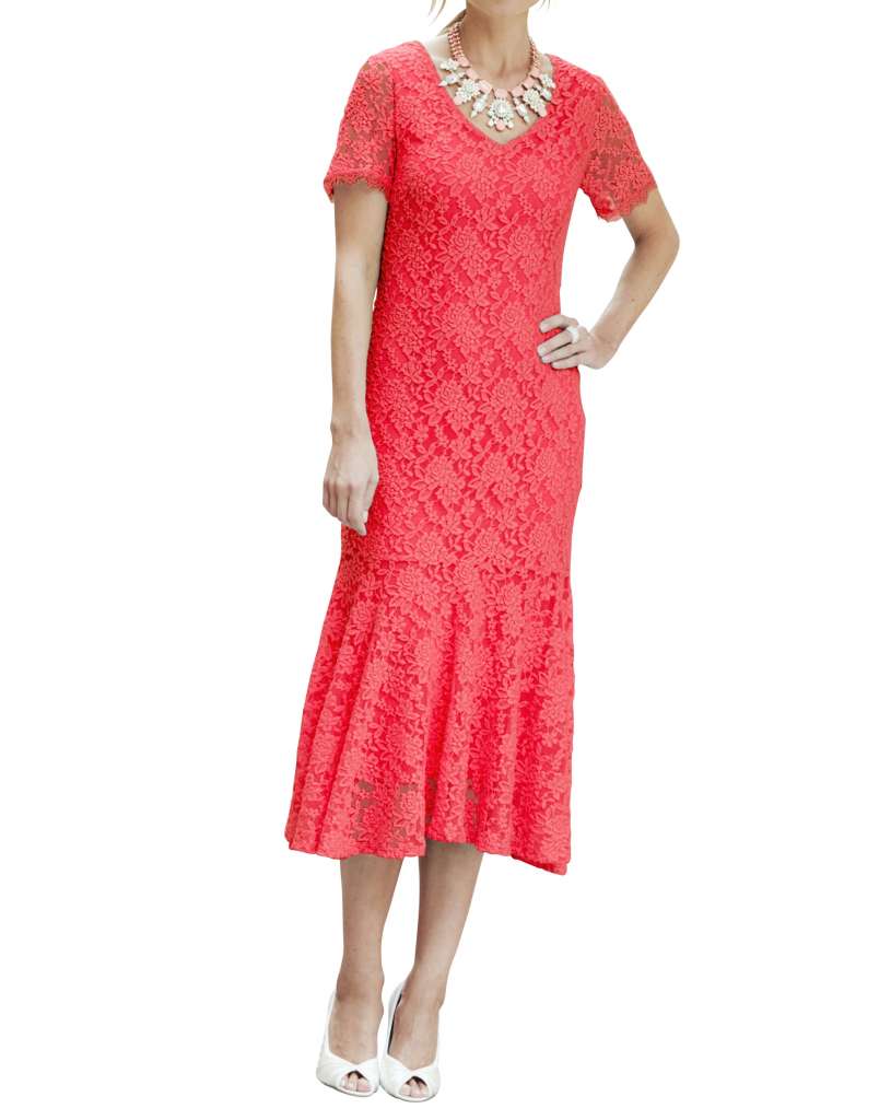 Joanna Hope Lace Dress $29.00