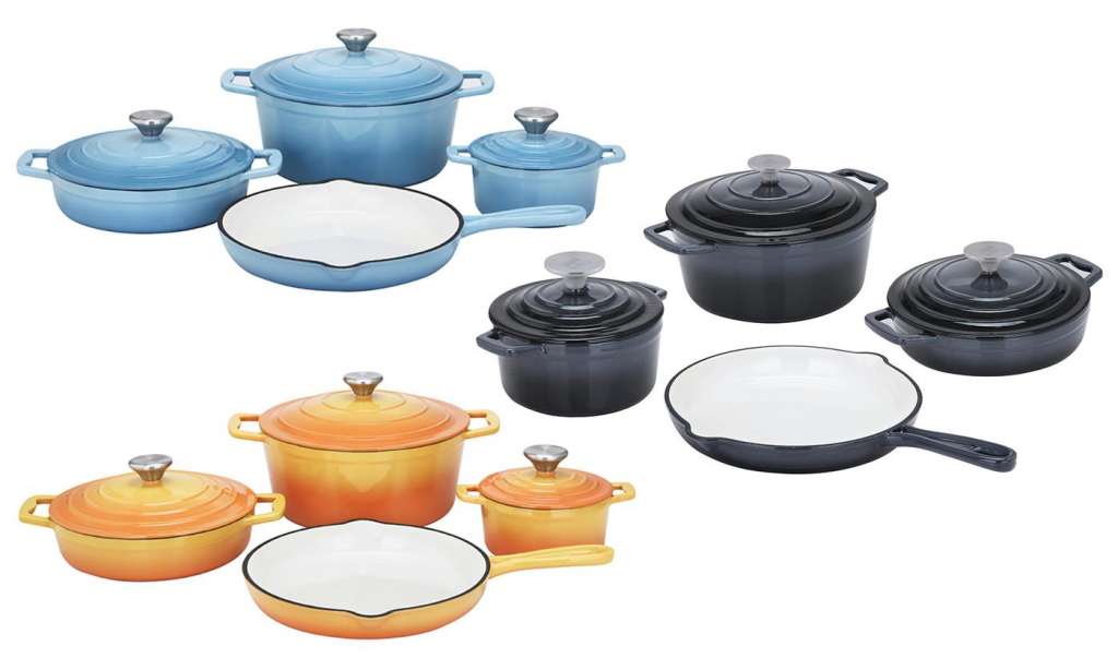 $199 for a Seven-Piece Cast Iron Cookware Set