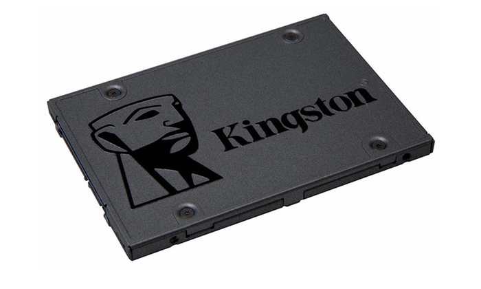 Kingston Solid-State Drive (SSD): 120GB ($49), 240GB ($79) or 480GB ($139)