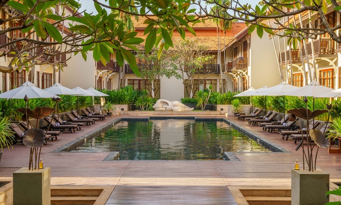 Siem Reap: 4 Nights for Two with Breakfast, Dinner, Massage and Full-Day Angkor Tour at Anantara Angkor Resort $999 (VALUE $2,829)