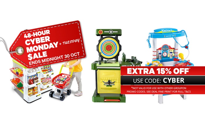 CYBER MONDAY SALE | $29 for a Kids’ Tool Shed, Kitchen, Medical, or Military Playset (Don’t Pay up to $119)