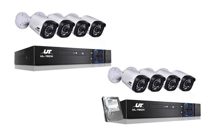 From $149 for up to Eight CCTV DVR 1080p Security Cameras with Optional Storage Drive