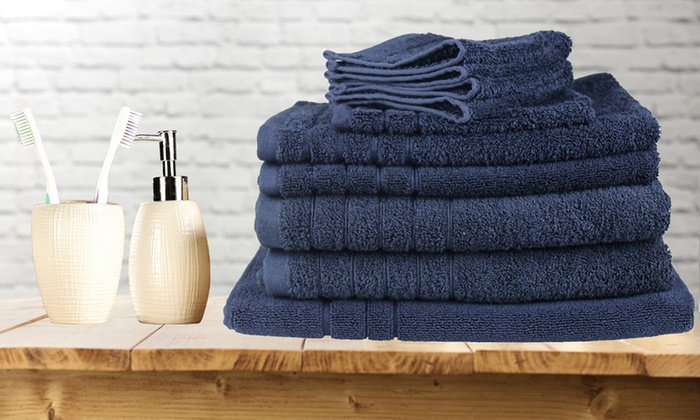 Egyptian 620GSM Cotton Towels Set: 7-Piece ($29) or 14-Piece ($55) (Don’t Pay up to $259)