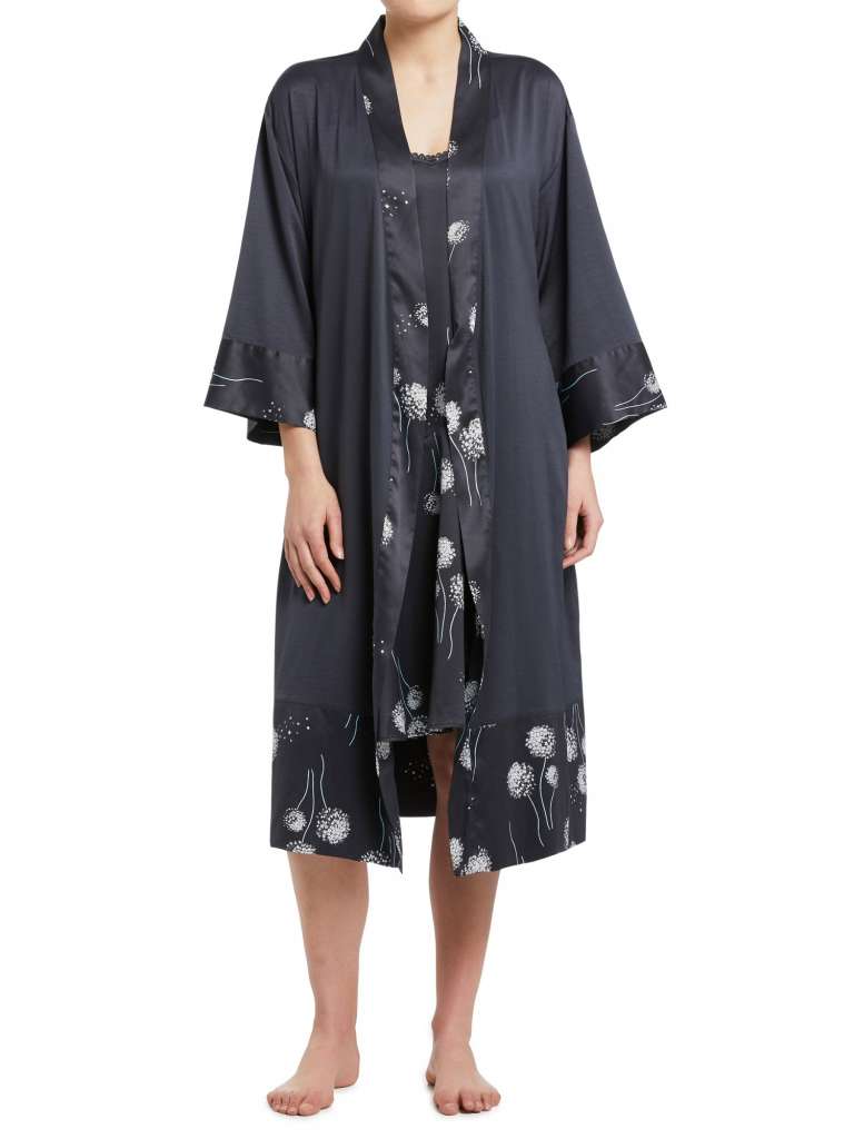 Dandelion Satin Dressing Gown $89.95