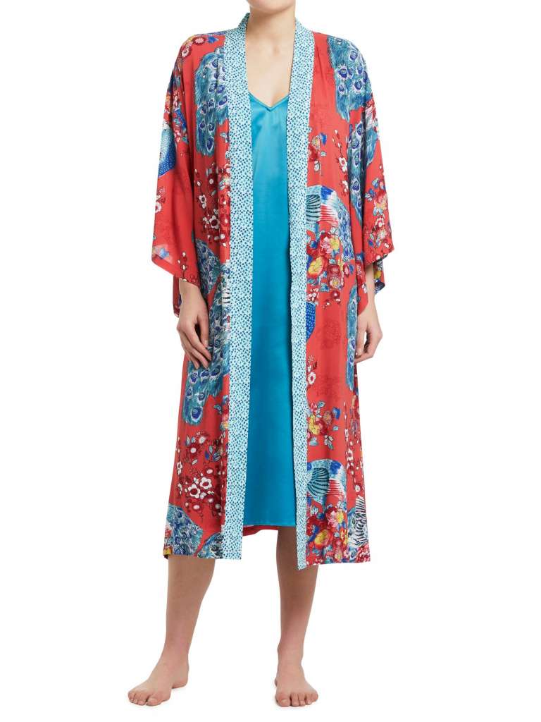 Peacock Dressing Gown $89.95
