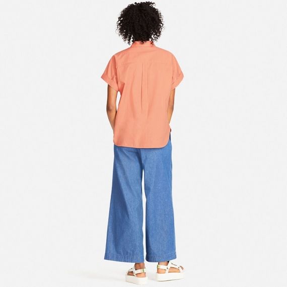 WOMEN Soft Cotton Short Sleeve Shirt AU$39.90