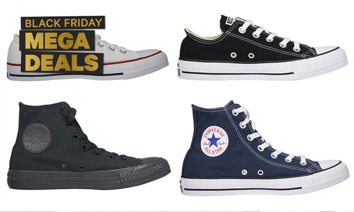 BLACK FRIDAY MEGA DEALS | $55 for a Pair of Converse Chuck Taylor Low Top or High Top Sneakers (Don’t Pay $100)