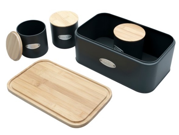 3 Piece Sherwood Bread Box & Canister Set $59.95 (RRP$99.00)