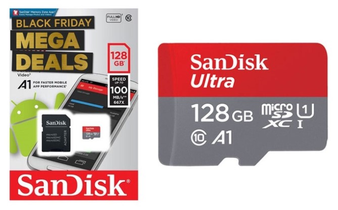 $39.95 for a Sandisk 128GB MicroSD Memory Card (Don’t Pay $78)