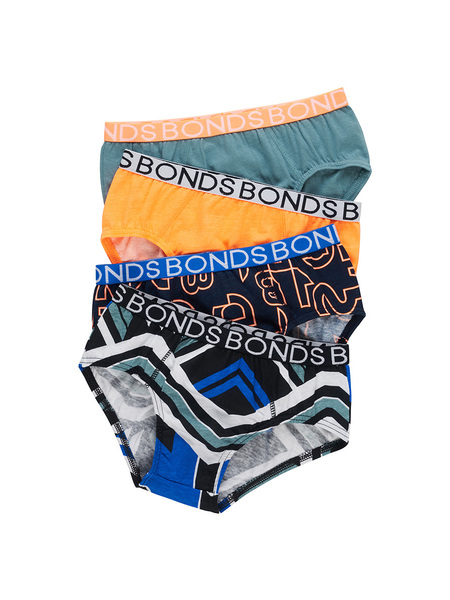 BOYS 4PK BONDS BRIEF $8.40
