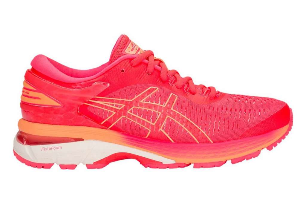 ASICS Women’s Gel-Kayano 25 Running Shoe (Diva Pink/Mojave, Size 6) $160