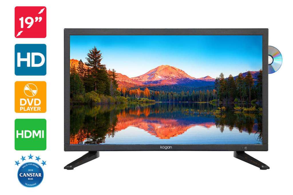 Kogan 19″ LED TV & DVD Combo $119