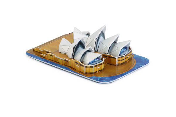 Sydney Opera House 3D Puzzle (Coloured) $5 + FREE SHIPPING (Was $9)