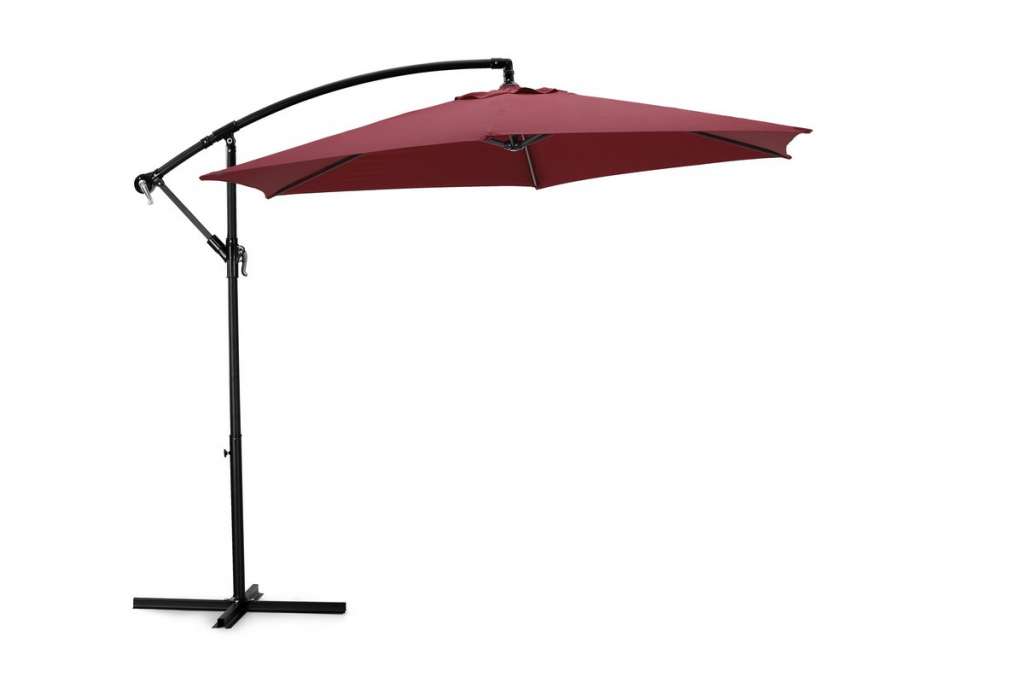 Komodo Outdoor Cantilever Umbrella (Burgundy) $59