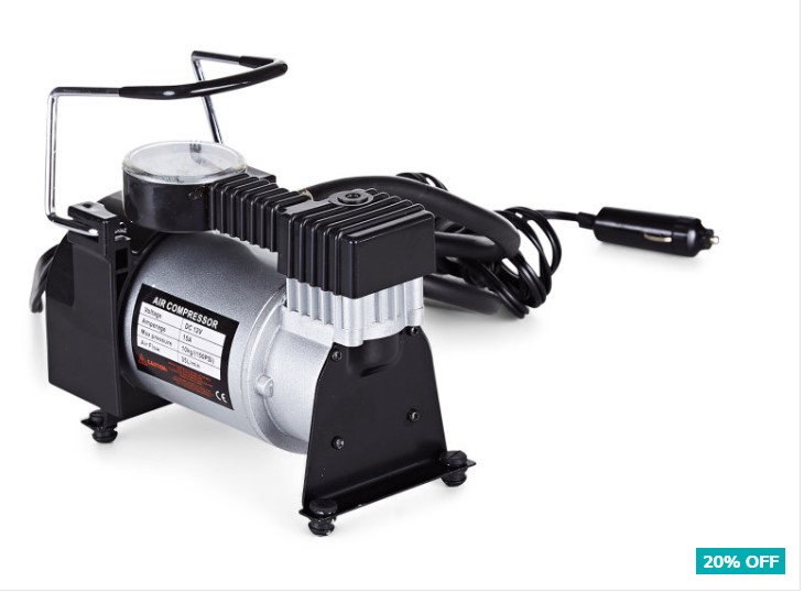 PRICE DROP EXTRA 20% OFF | Camel 150PSi 12V Portable Air Compressor $19.99 (Retails $35)