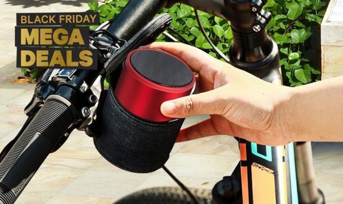 BLACK FRIDAY MEGA DEALS | Portable Bluetooth Mini Speaker: One ($12) or Two ($19)