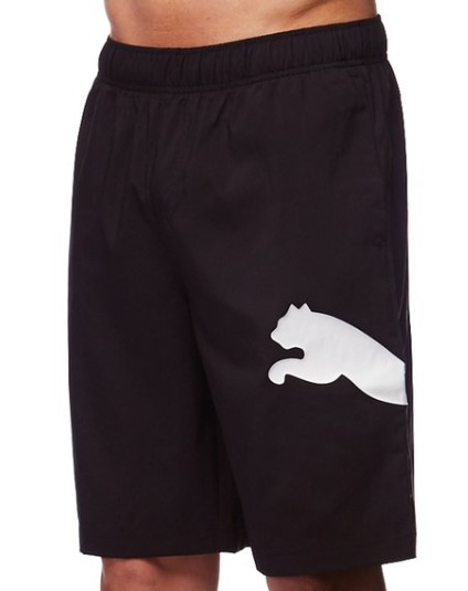 PUMA Men’s Big Cat Woven Short – Puma Black $19.99