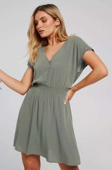 Save 40% MILLIE SHIRRED WAIST DRESS $41.97 (RRP $69.95)