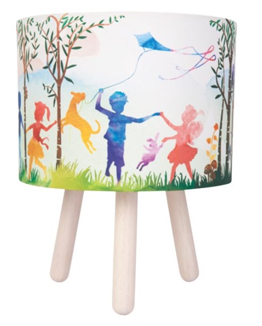 In The Woods Fabric Table Lamp $119.95