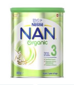 NAN Organic Toddler Milk Drink Step 3 800g  $25.99 (Don’t Pay RRP: $30.99)