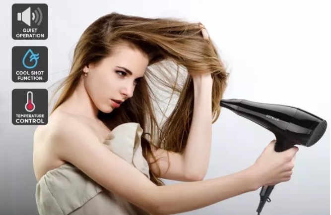 Estelle 2200W Quiet Hair Dryer $15 + Delivery (Was $39)