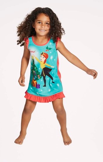 GIRLS WIGGLES XMAS NIGHTIE $14.00