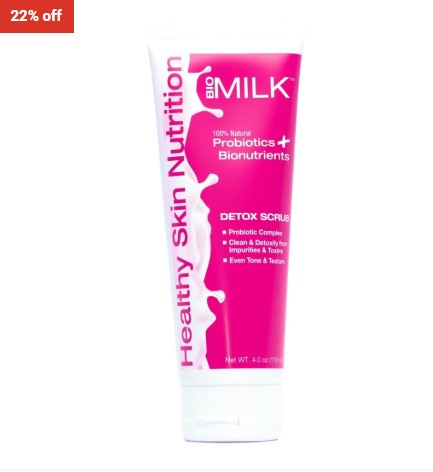 22% off Biomilk™ Probiotic Skincare Clean & Detox Scrub $18 (RRP $23)