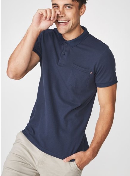 30% off Cotton On Men Icon Polo $17.46 (RRP $24.95)