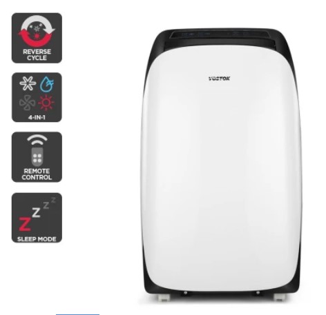 Vostok 4.1kW Portable Air Conditioner (14,000 BTU, Reverse Cycle) $499 + FREE SHIPPING (Was $799)