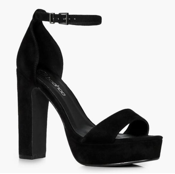 40% OFF Wide Fit Platform Two Part Heels $37.80 (RRP $63.00)