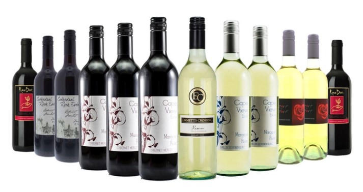 Margaret River Bliss 12-Bottle Wine Case: White ($65), Red ($69) or Red and White Mixed ($69) (Don’t Pay up to $249)