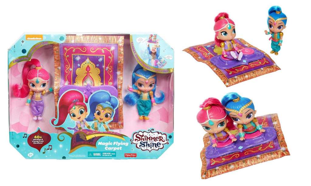 $39.95 for a Fisher Price Shimmer and Shine Magical Flying Carpet Set (Don’t Pay $83.99)