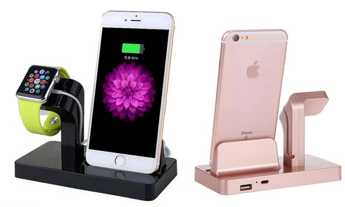 2-in-1 Charging Docks for iPhone and Apple Watch: One ($19) or Two ($29.95)