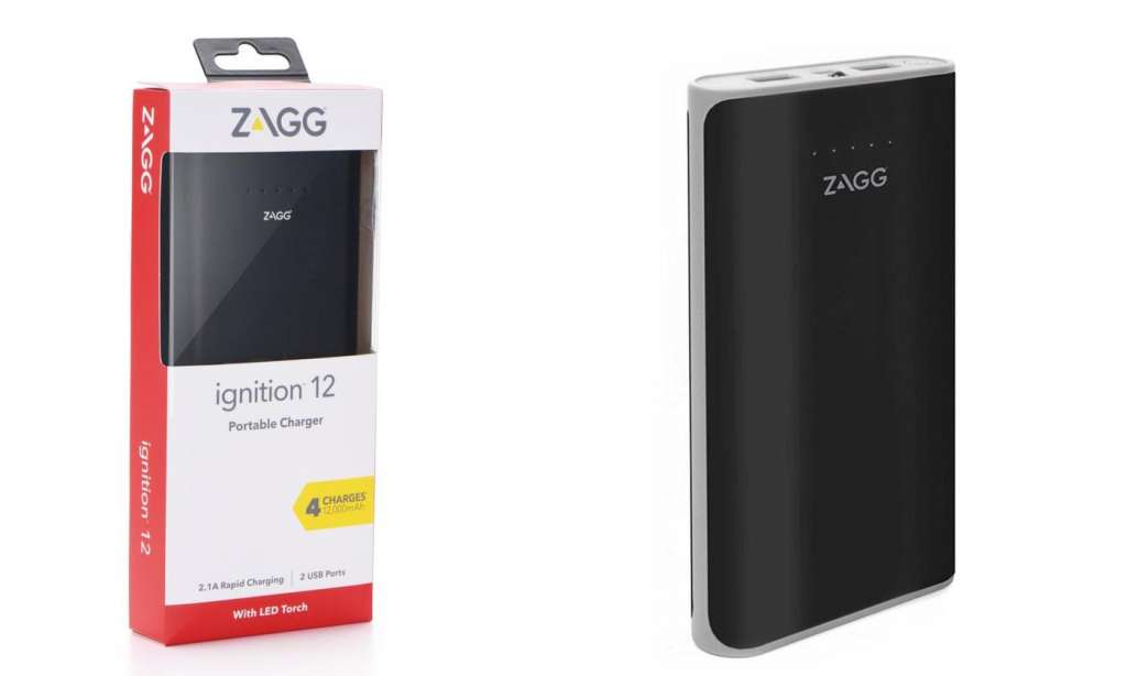 $29.95 for a Zagg Ignition 12000mAh Power Bank