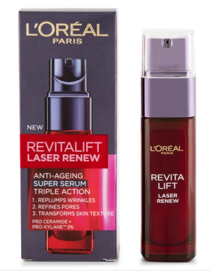 L’Oréal Revitalift Laser Renew Anti-Ageing Super Serum 30mL $24.99 (Don’t pay $49.99)