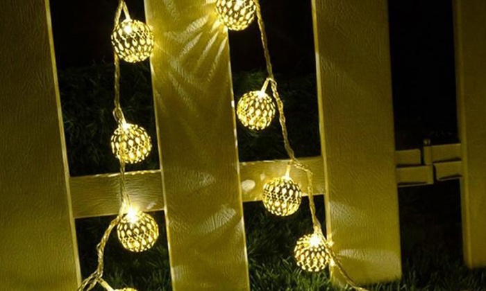 From $9 for 50 LED Solar-Powered Fairy Lights (Don’t Pay up to $399)