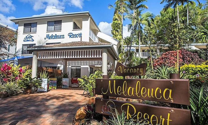 Palm Cove: Three-Night Tropical Escape for Two People at Melaleuca Resort $339 (VALUE $648)