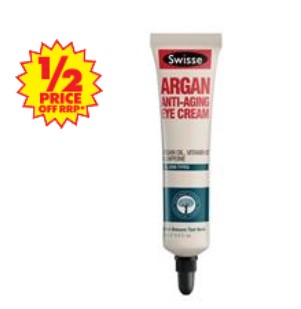 Swisse Argan Anti Ageing Eye Cream 15ml $7.48 (Don’t Pay RRP: $14.95)