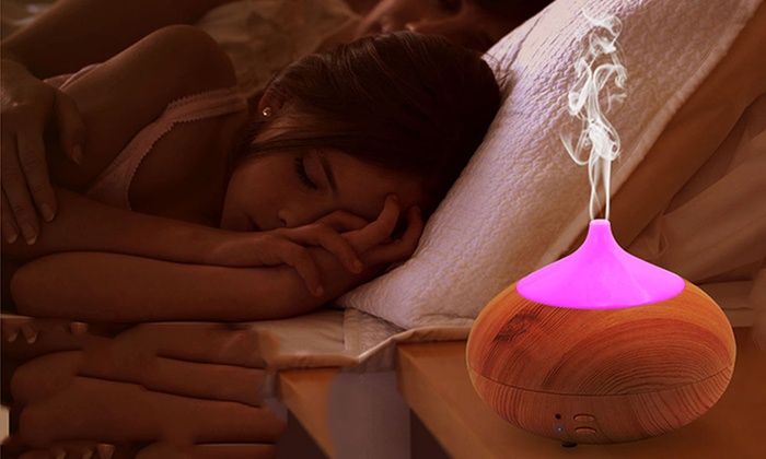 Ultrasonic Aroma Diffuser with Colour-Changing LED: One ($24) or Two ($39.95)