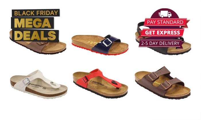 From $59 for One Pair of Birkenstock Unisex Sandals in Choice of Model, Colour and Size (Don’t Pay up to $132)