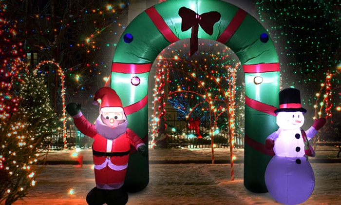 From $69.90 for Inflatable Santa LED Christmas Lights